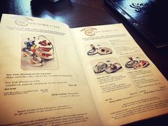 菜单-纽约咖啡馆