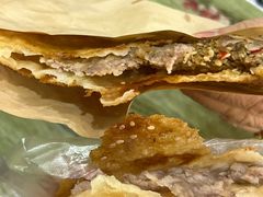 -安工大饼庞家肉饼