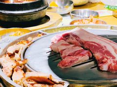 刀鞘五花肉-姜虎东白丁烤肉(恒隆广场店)