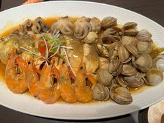 黄花鱼焖海鲜-北李·海肠捞饭·大连菜(望京凯德MALL店)
