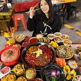 重庆本地人不想它火🔥藏在居民楼的坝坝火锅