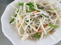 芦苇根炒肉丝-梦缘水乡·湖景餐厅