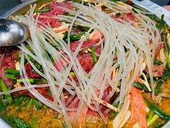 牛肉八带蟹棒鱼饼综合锅-京玉菲饭店(李村店)