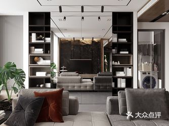 装修分享｜120㎡现代公寓，简洁大气，不失高级感
