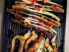 碳烤阿根廷大鱿鱼-唛嘻哒烤串朝鲜族风味(金桥店)