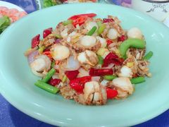 葱爆威海扇贝-郭姐·威海渔村(黄兴路店)