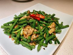 豇豆炒蛤肉-南枝记·港式打边炉(新北万达店)