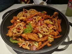 干锅牛蛙-渝蛙馆(新百店)
