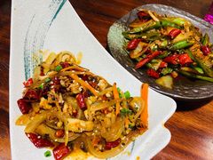 辣味铁板鱿鱼-渔日本料理铁板烧(新天地假日广场店)