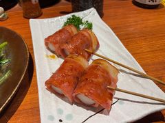 烤培根年糕-気楽亭和食料理(气乐亭大世界本店)