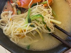 膏蟹汤面-十面欢腾·海鲜面·台式Bistro(长乐路店)