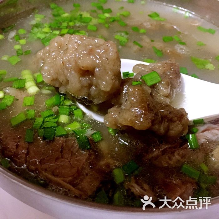 博爱牛肉丸子汤