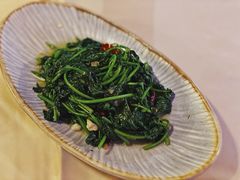 炝炒地瓜叶-山石榴·贵州菜(丰盛里店)