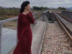 -乌龙涧铁道铁轨景