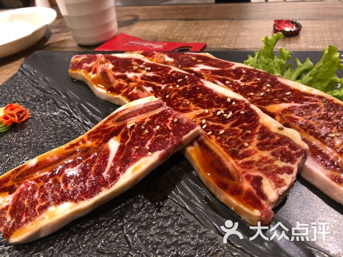 哎特炭火烤肉(中南路店)秘制牛仔骨图片 - 第3张