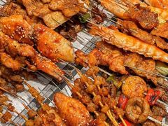 -宝记烧烤·碳锅羊肉·羊蝎子火锅·夜食社(文体路创始店)