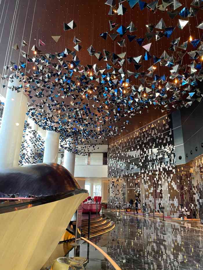 苏州w酒店-"酒店设计感很强,很高端,大堂感觉又是酒吧.