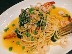 奶油海鲜意面-WOLFGANG PUCK KITCHEN & BAR(迪士尼小镇店)