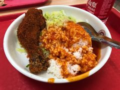 鸡腿饭-北京大学-学五食堂