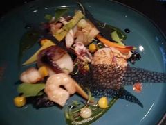 香煎扇贝配迷你混合海鲜-AZUL by FUEL蓝色·法式酒馆(琶醍店)