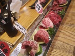 M9和牛长盛拼盘（湿式熟成）-赤坂亭·M9和牛烧肉·铁板烧(合肥万象城店)