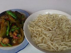 茄子肉片搓鱼-吴记排档搓鱼(甘州美食城店)