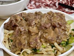 五花趾湿炒粿粉-五洲牛肉美食馆