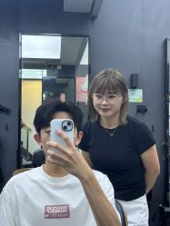 -藤野造型专业烫染接发