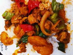 大盘鸡盖浇饭-河州春清真西北特色美食(虎踞路店)