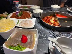 -热火朝天鲜切牛肉火锅(南强街巷店)