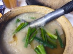-长城砂煲田鸡粥