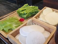 时蔬拼盘-盡膳口福·百年汤方火锅(科华北路店)