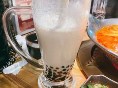 大红袍珍珠奶茶-湊湊火锅·茶憩(杭州湖滨银泰in77店)