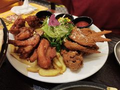炸鸡拼盘-机器人火炉披萨(爱琴海店)