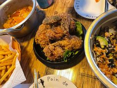 酱味蒜香炸鸡-miss密斯韩餐(平阳景苑店)