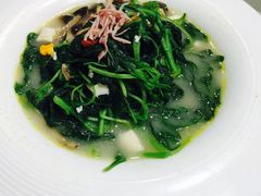 上汤花菇煮苋菜-四季小馆·地道北京小吃(广百店)