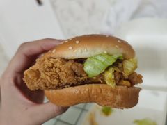 榴莲芝士汉堡-肯德基(格尔木世邦店)