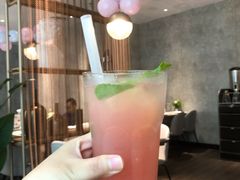 海盐粉荔气泡水-必胜客(江门万达店)