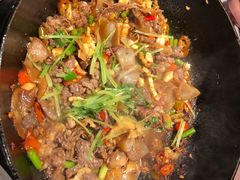 现炒黄牛肉-小隐人家(乐松店)