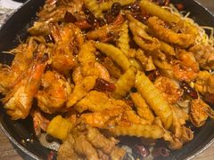 招牌脆皮活虾-红蕃干锅·脆皮香辣虾(南屏街金鹰店)