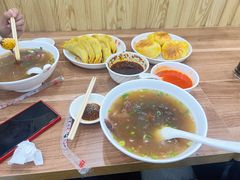 牛杂粉丝汤-草桥清真牛肉锅贴扁食店