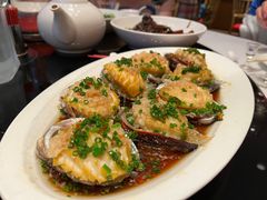 蒜茸豆豉6头小鲍鱼-玫瑰厅上海菜(兴国路店)