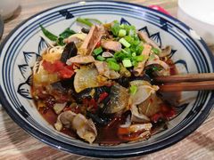 泡椒鸡杂干拌面-梓袍面庄(渝北店)