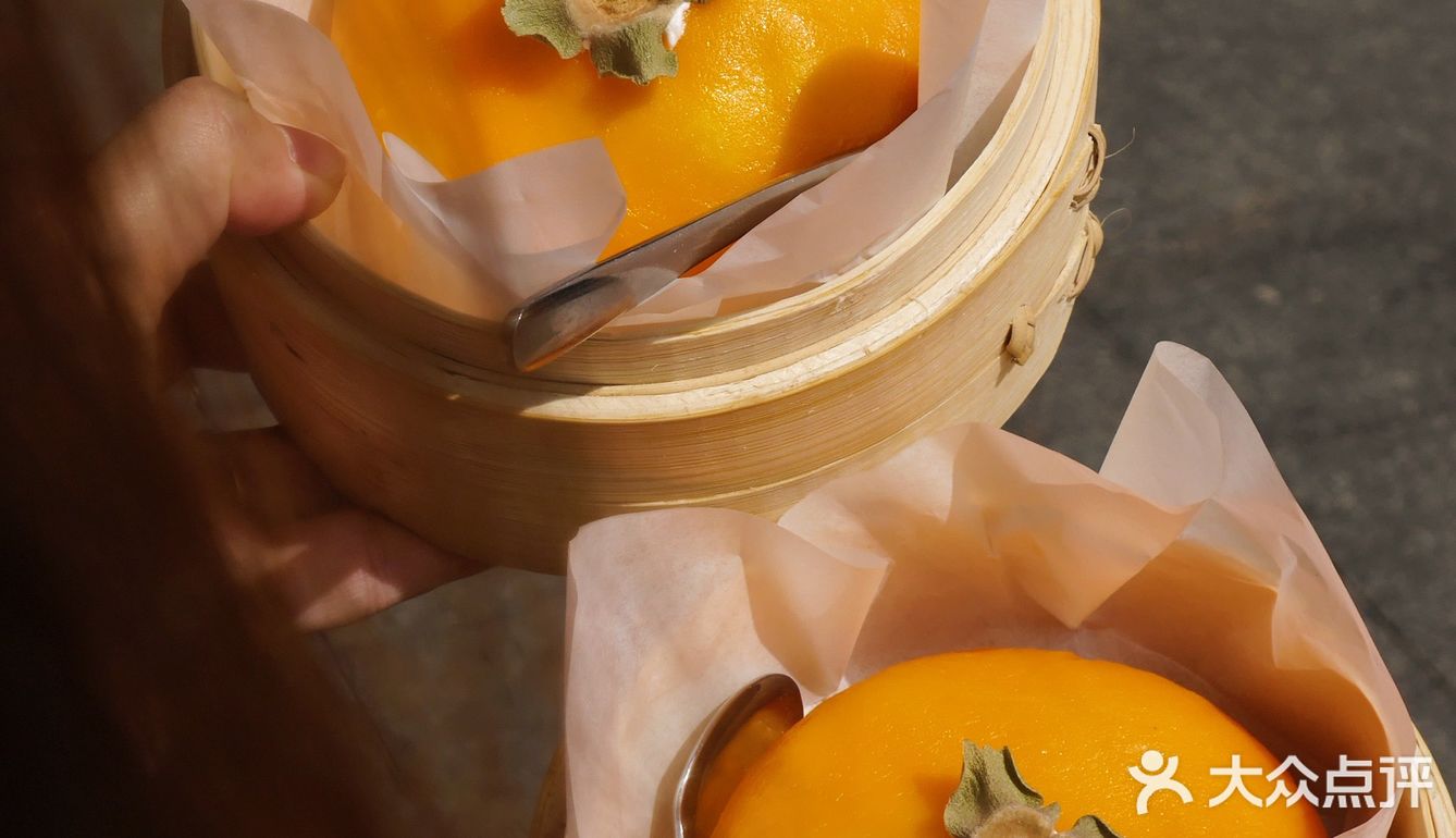 蒸笼装的不一定是点心，也可以是可爱の蒸笼柿子🍅大福‼️