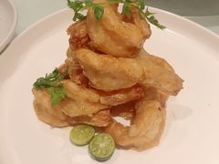 蜜汁酥皮虾-四季民福烤鸭店(王府井灯市口店)