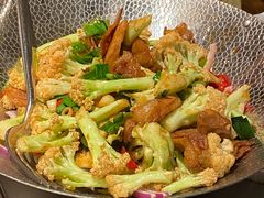 干锅花菜-老阿爸鲜鱼土菜(园区永旺店)