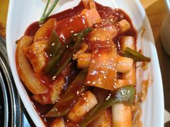 韩式炒年糕-唯成•韩国炭火烤肉 유성고기