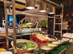 -北京希尔顿逸林酒店-逸轩西餐厅-自助餐厅