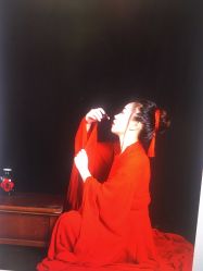 -虞美人汉服摄影