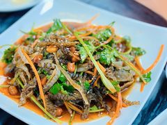 拌鱼皮-村花杏荔枝湾艇仔粥